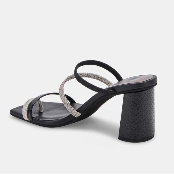 NEW! Dolce Vita Black Onyx Stella Prisma Heels - Size 8.5 - Picture 5 of 13